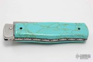 Genuine Turquoise Lever Lock Auto