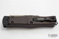 137-2T-LS Cobra Bowie - Black Tactical Serrated / LSCF