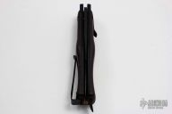 137-2T-LS Cobra Bowie - Black Tactical Serrated / LSCF