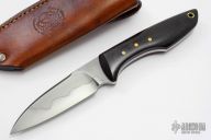 Tac Penance - Black Linen Micarta