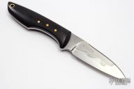 Tac Penance - Black Linen Micarta