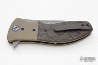 Snap Tanto Flipper - Damascus Blade