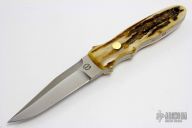 KM-6 - Arkansas Toothpick - Leather Sheath