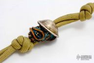 Relic Copper Monkey Edge Bead