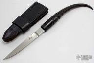 Small Kuda Horn Fixed blade