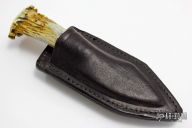 Small Crown Stag Fixed blade