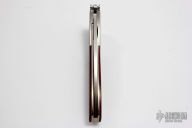 Large Toggle Lock Folder - Snakewood