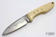 Tac Penance - Bone Linen Micarta
