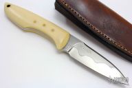 Tac Penance - Bone Linen Micarta