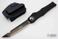 150-3t Halo V T/E - Black Full Serrated Tactical