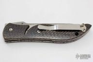 Damasteel and Carbon Fiber Linerlock