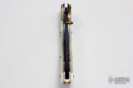 Damascus, Mokume and MOP Linerlock