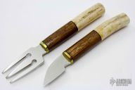 Custom Stag Fork and Knife set