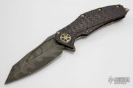 Matrix - Damascus and Carbon Fiber