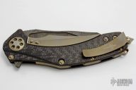 Matrix - Damascus and Carbon Fiber