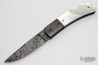 Damascus Linerlock