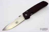 ATCF - Maroon Micarta - Linerless Linerlock