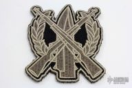 Duane Dwyer Custom Crossed Rifle Logo Patch
