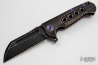 Butcher 3" Flipper - Anodized Ti Hardware