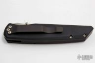 Harkins ATAC D/A 803 - Black Handle w/ Carbon Fiber / Satin Blade