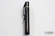 Harkins ATAC D/A 803 - Black Handle w/ Carbon Fiber / Satin Blade