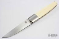 Bolstered Ivory Fixed blade