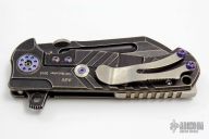 Butcher 3" Flipper - Anodized Ti Hardware