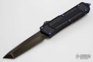 Scarab Tanto Stonewash DLC - Blued Ti Hardware