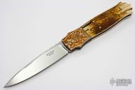 Side-Lock - Mokume and Mammoth Ivory