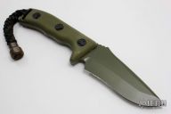 Currahee S/E Green Serrated 102-2GR