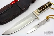 Two Knife Field Set + Mini Maglite #406