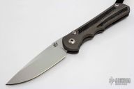 Large Sebenza 25 - Black Canvas Micarta Inlay