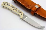 Engraved and Scrimshawed Skinner