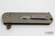 Slash Flipper - Damascus Blade and Timascus Inlay