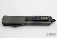 120-2GC Ultratech Bayonet Green Camo Serrated