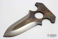 Megalodon Tooth Push Dagger
