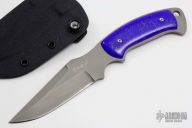 Neck Knife - Custom Lapis Scales