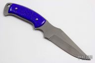 Neck Knife - Custom Lapis Scales