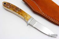 Bird and Trout - Bark Mammoth Ivory