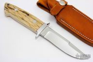 Chute Knife - Bark Mammoth Ivory