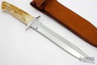 8.25" Fighter - Bark Mammoth Ivory