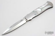 Stainless and Mother of Pearl "Assisted" opener