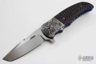 Rogue Flipper - Damascus Bolsters
