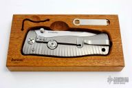 SR1 Integral Titanium Handle Folding Knife