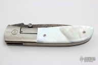 Model 4 Bolster Lock - Damascus and MOP