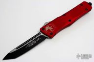 144-1RD Combat Troodon Red T/E - Black Standard