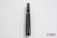 Model 4 Liner Lock - Damascus and Ironwood