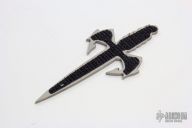Titanium Dagger Logo w/ Velcro