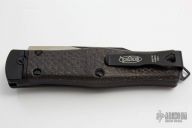 137-2T-LS Cobra Bowie - Black Tactical Serrated / LSCF