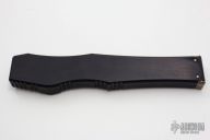 Halo V Custom - Bronzed Mirror Polished Tanto w/ Damascus